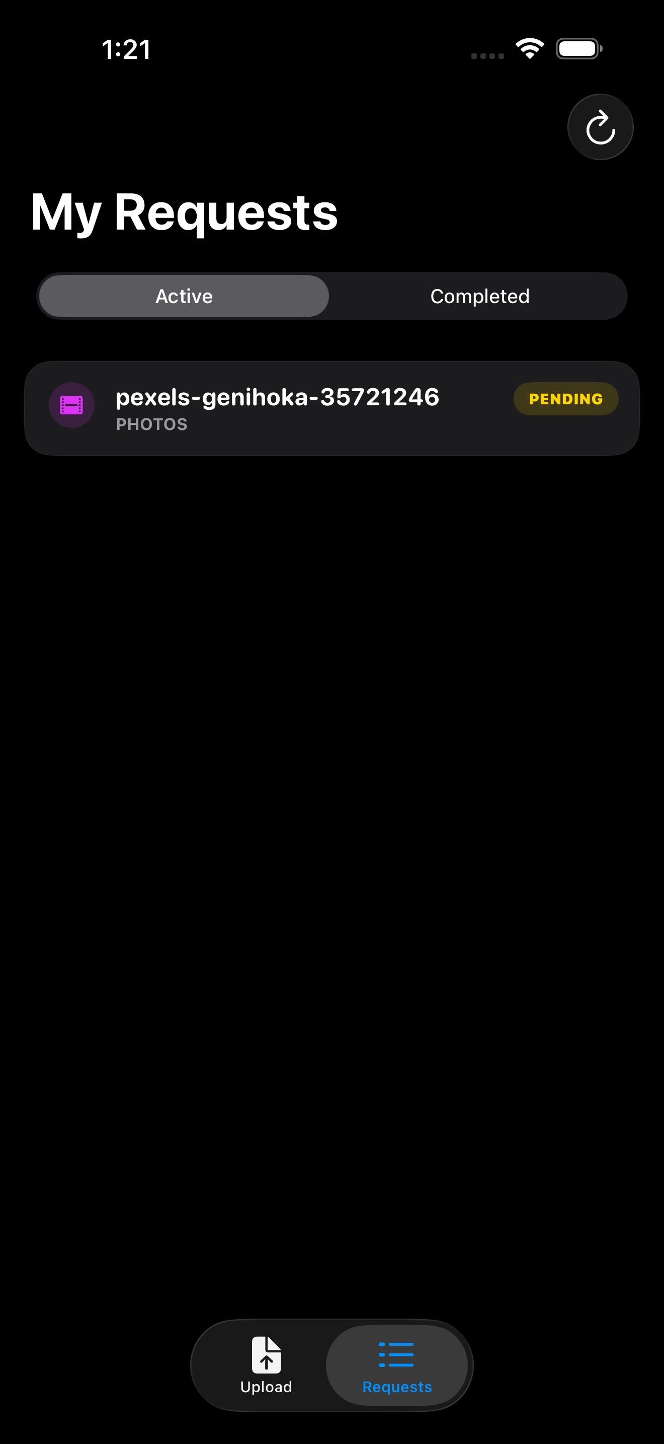 Pending Request Tracking